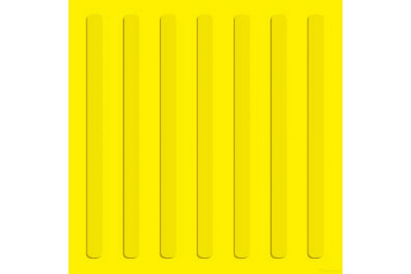 Тактильная плитка с продольными рифами