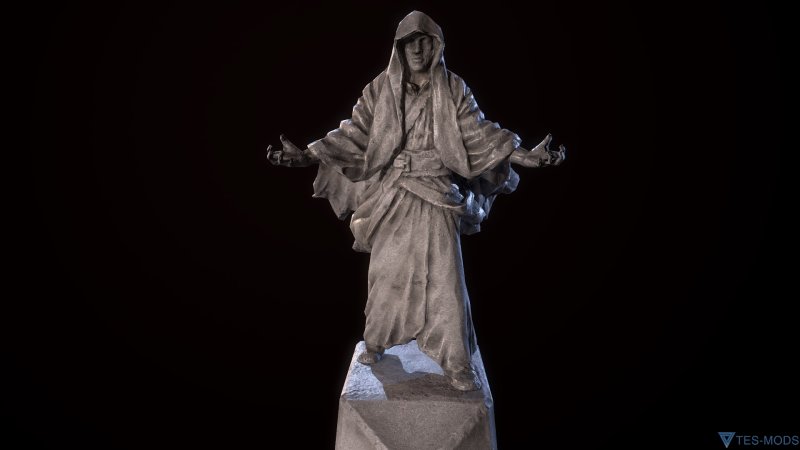 Текстура статуи