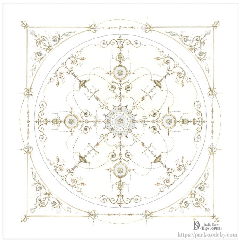 Текстура потолка