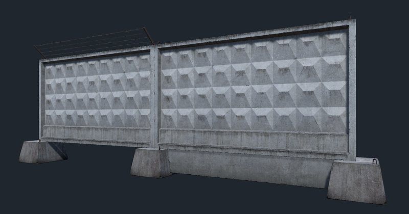 Борис Лахман бетонный забор