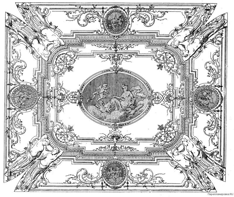 Текстура потолка