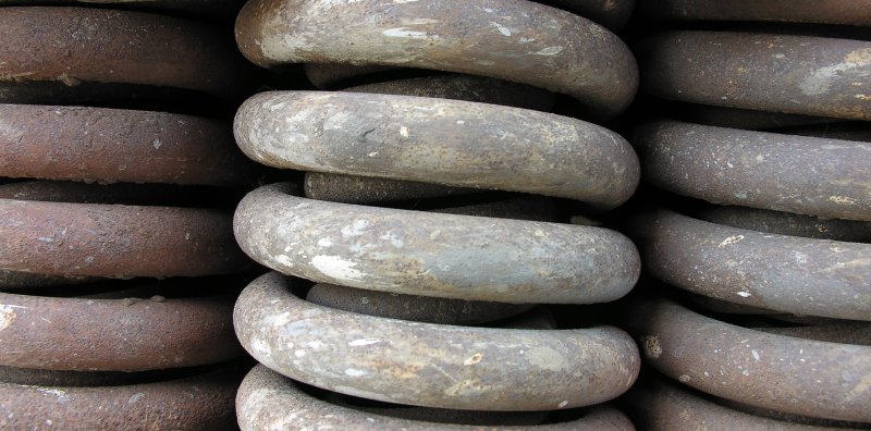 Бесшовная текстура пружины