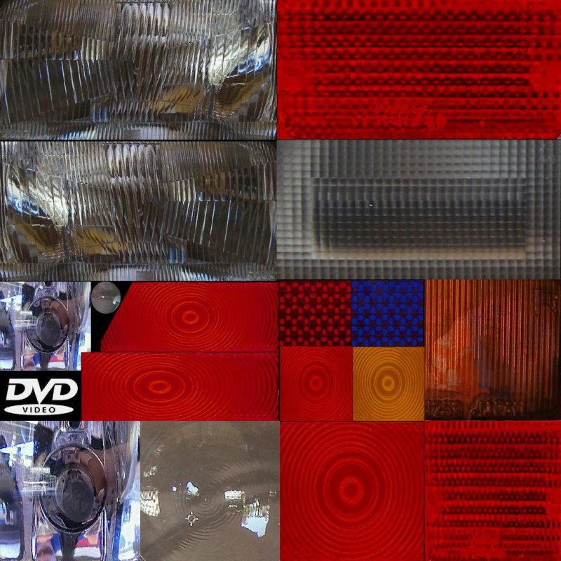 Текстура задних фар