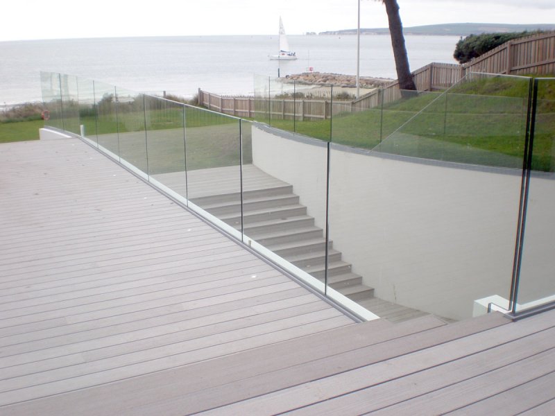 Стеклянное ограждение Алютех