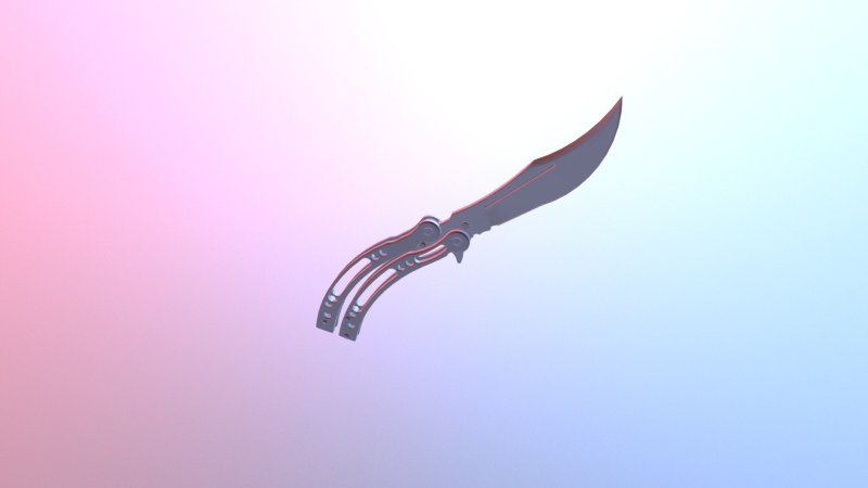 Нож бабочка из КС го