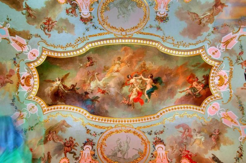 Зал муз китайский дворец Ораниенбаум