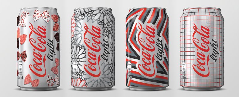 Банка колы развертка