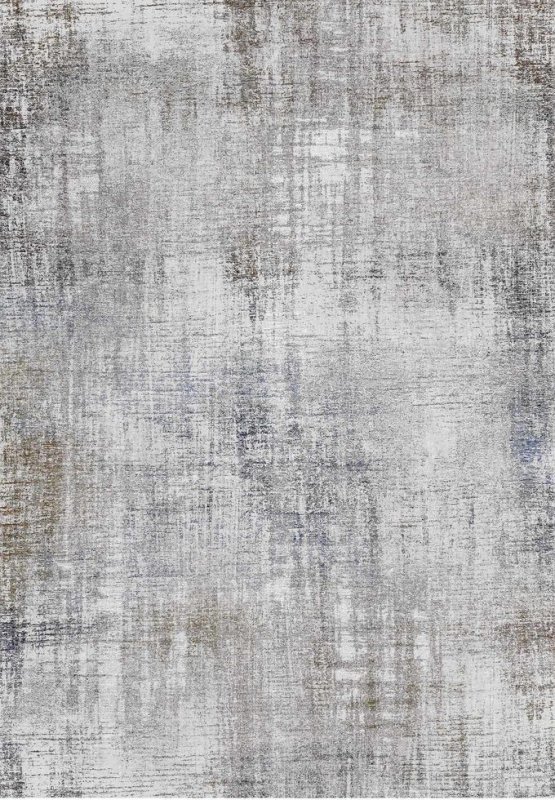Ковер потертый серый