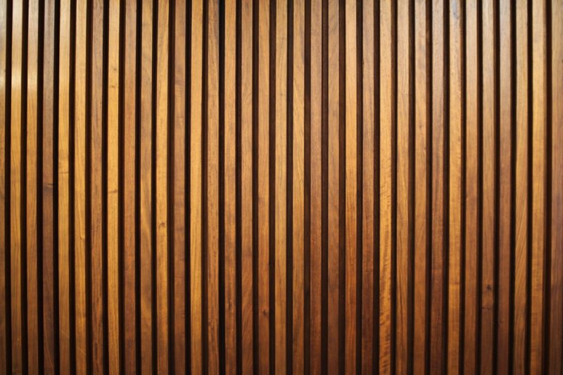 Деревянные реечные панели