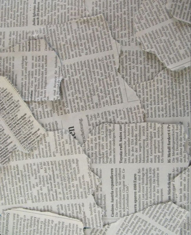 Газетный фон