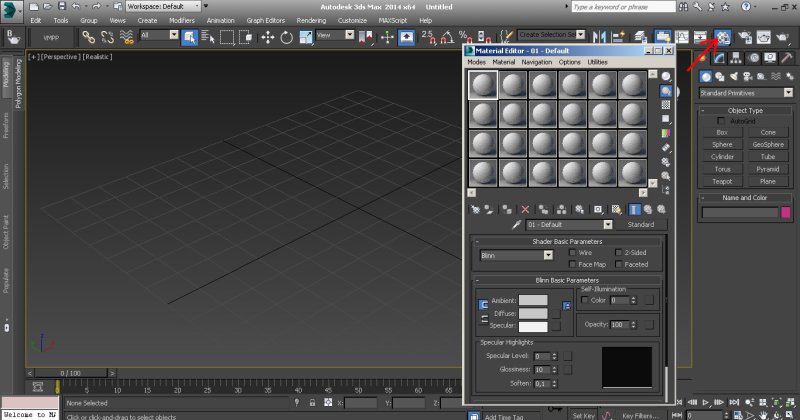 Материал тюль в 3d Max Corona