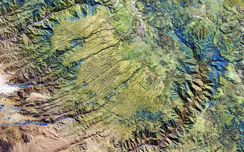 Земля - вид сверху