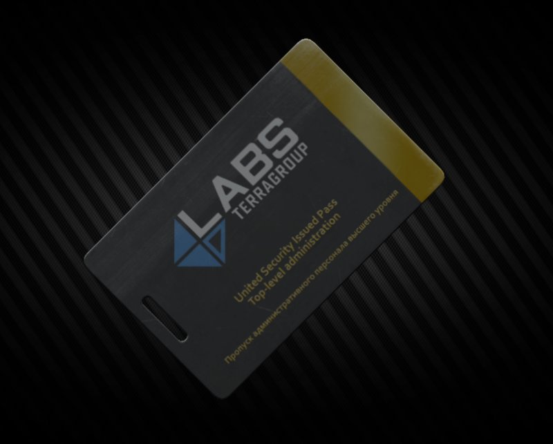 Ключ-карта TERRAGROUP Labs (черная)