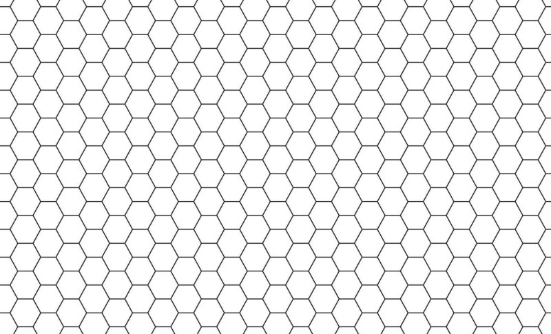 Сетка октагона вектор