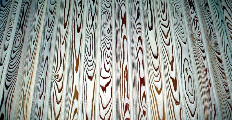 Вагонка брашированная штиль