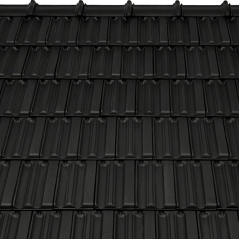 Металлочерепица RAL 7024 текстура