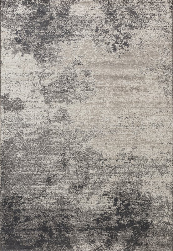 Ковер потертый серый