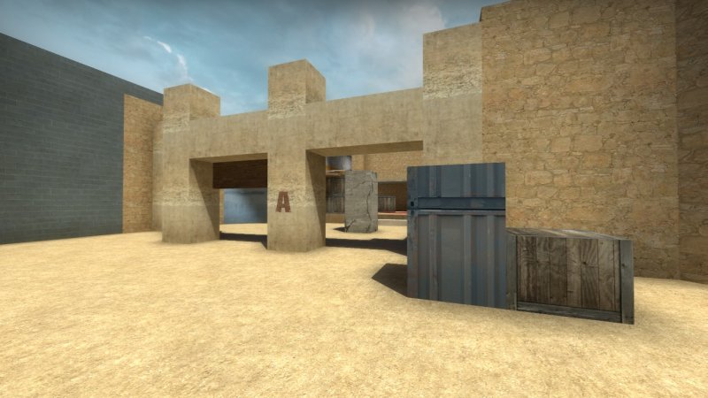 De Dust 2 пейнтбол