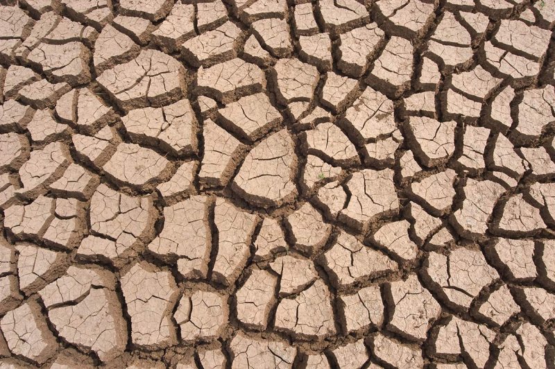 Текстура засохшей грязи