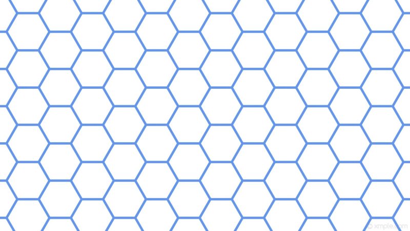 Гексагональная сетка а4
