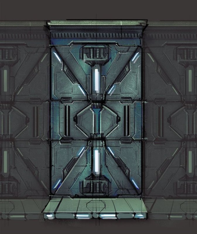 Текстура обшивки космического корабля