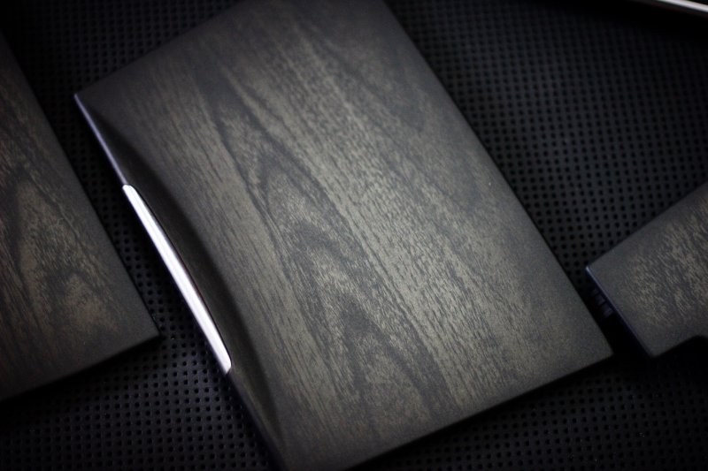 Аквапринт Mercedes-Benz w212 чёрное дерево