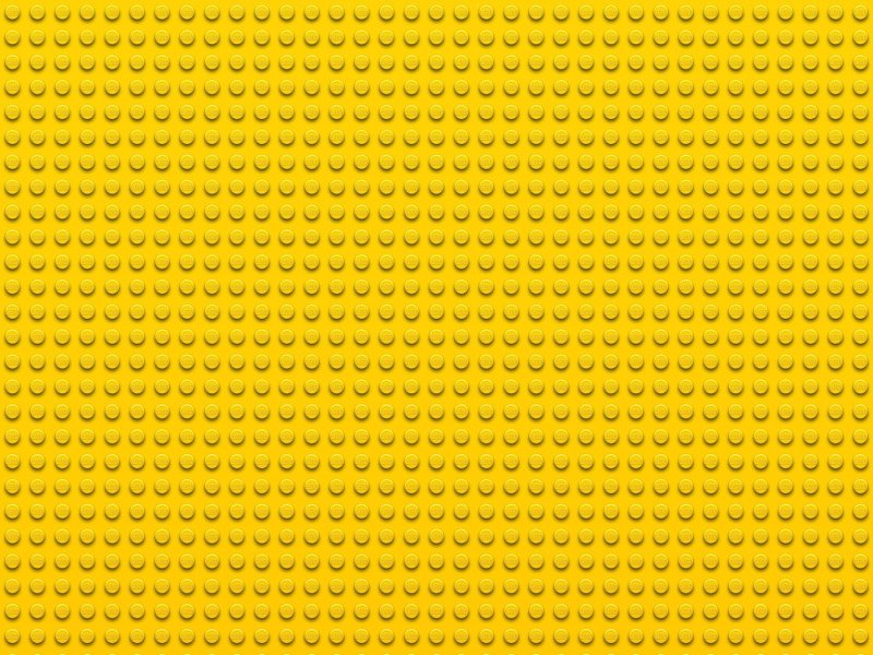 Лего пластина желтая