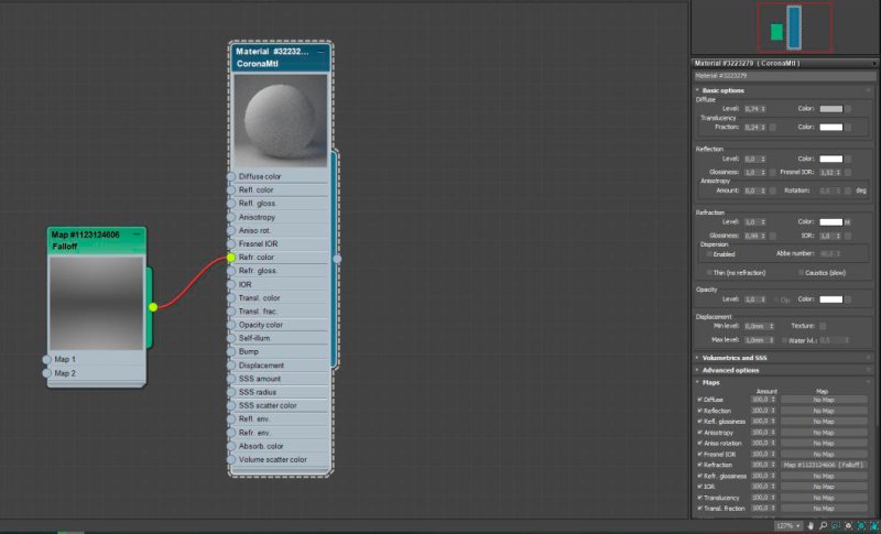 Материал тюль Corona