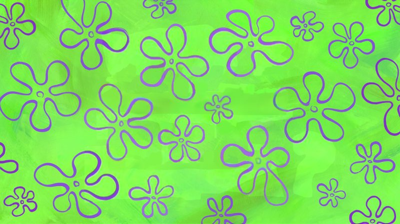 Цветочки из Спанч Боба