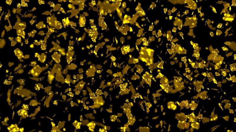 Черный с золотом