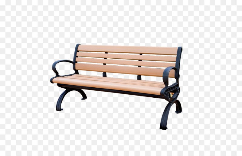 Лавочка на прозрачном фоне