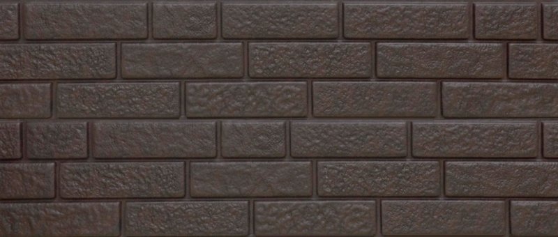 Сайдинг цокольный Стоун-Хаус кирпич графитовый (0,23х3,045) ю-пласт