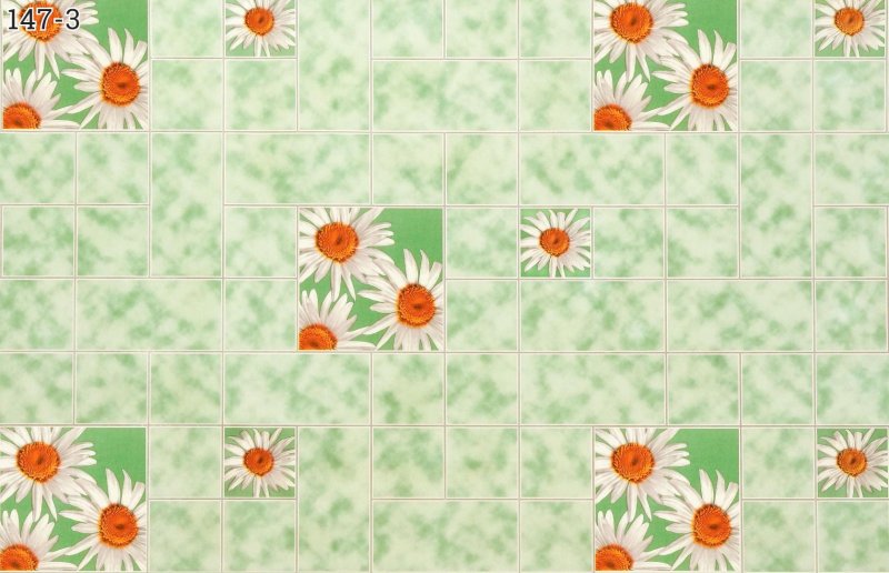 Клеенка столовая ПВХ на нетканой основе "колорит", 1,3х25 м, арт.430/3