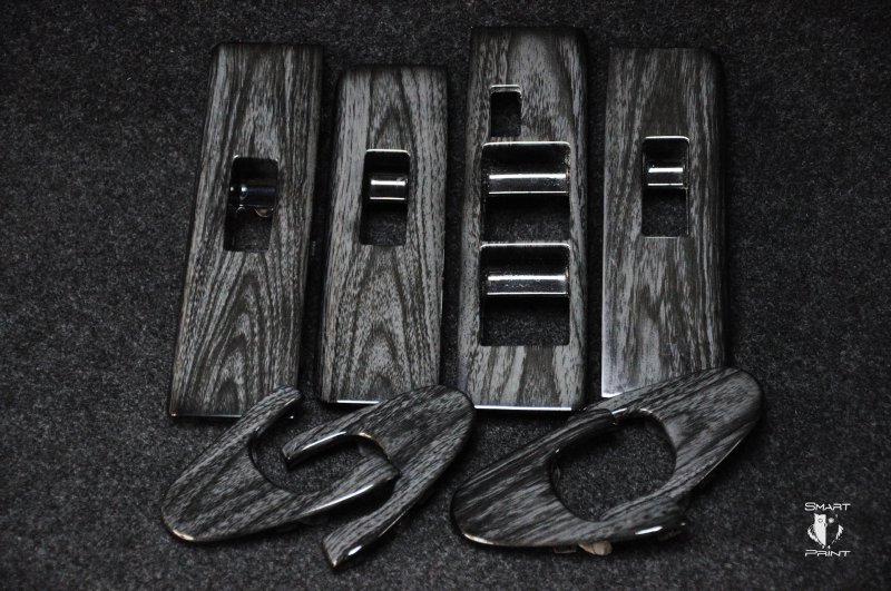 Аквапринт браширование