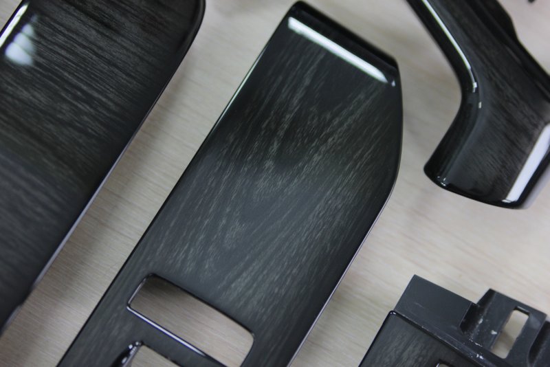 Аквапринт Лексус 570 темное дерево