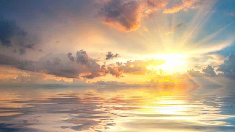 Нежный закат