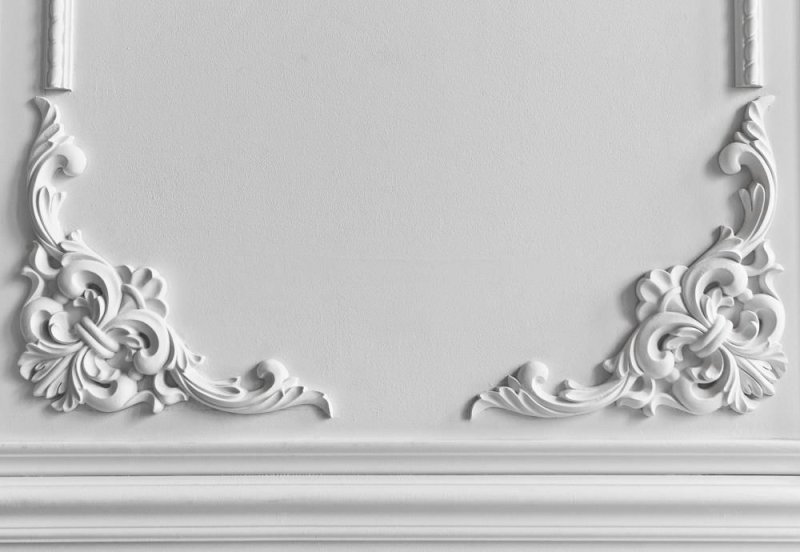 Гипсовые молдинги для стен