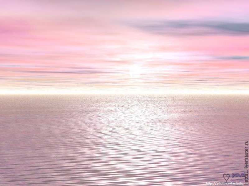 Розовый закат