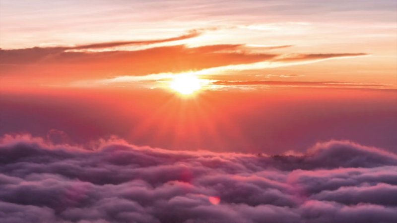 Небо с облаками