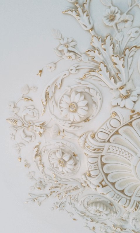 Патинирование лепнины