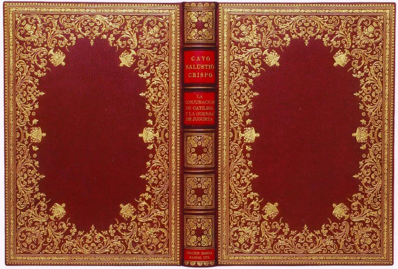 Обложка старинной книги