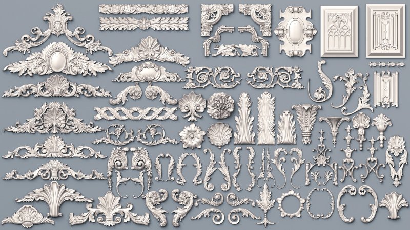 Сталинский Ампир лепнина