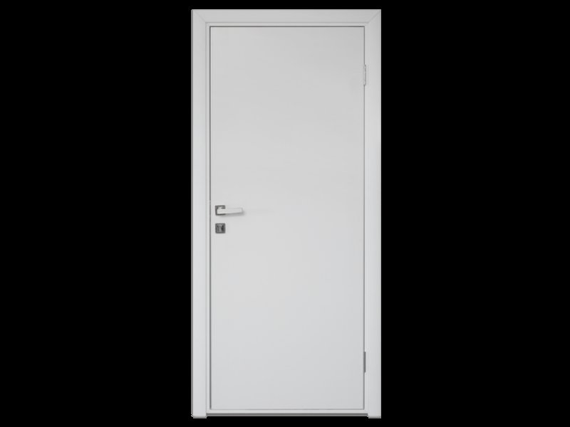 Блок дверной ПВХ однопольный