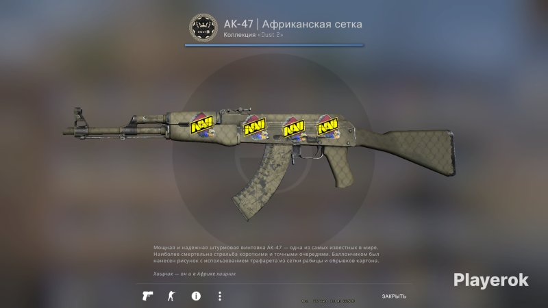 Фл 47 Африканская сетка