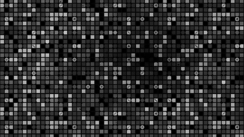 Черная мозаика