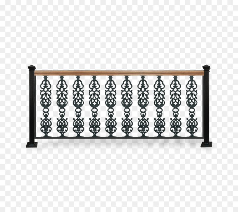 Балкон перила на прозрачном фоне
