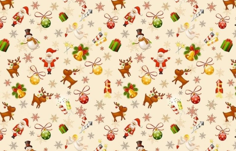 Новогодняя Оберточная бумага