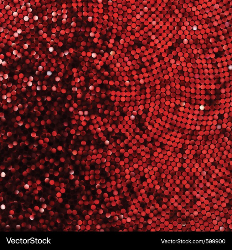 Красные блестки