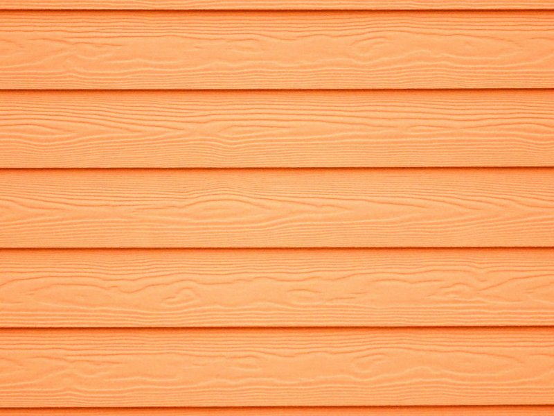 Оранжевый фиброцементный сайдинг