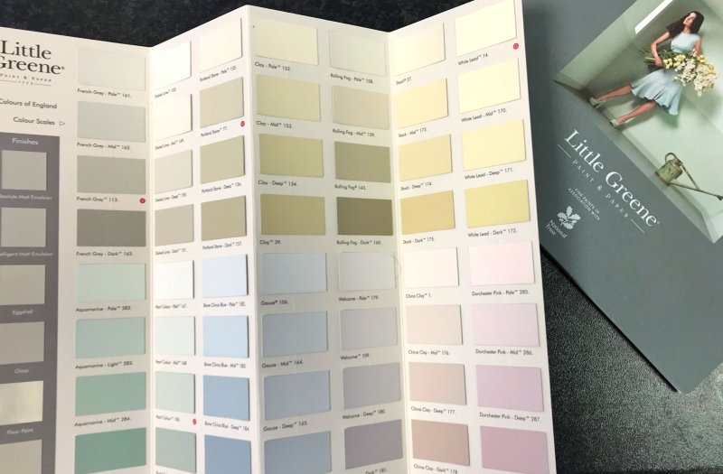 Little Greene краска палитра